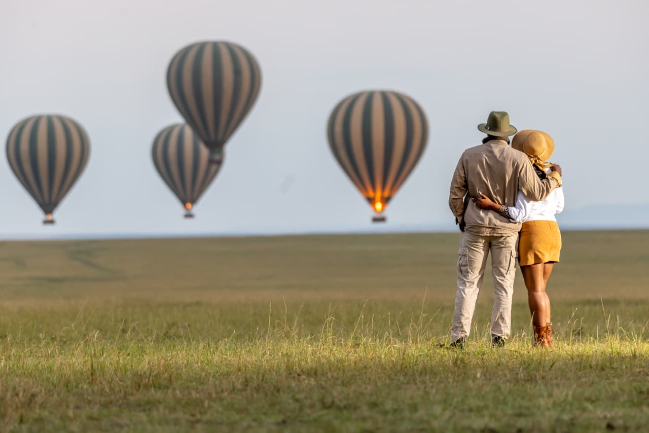 Balloon at the mara